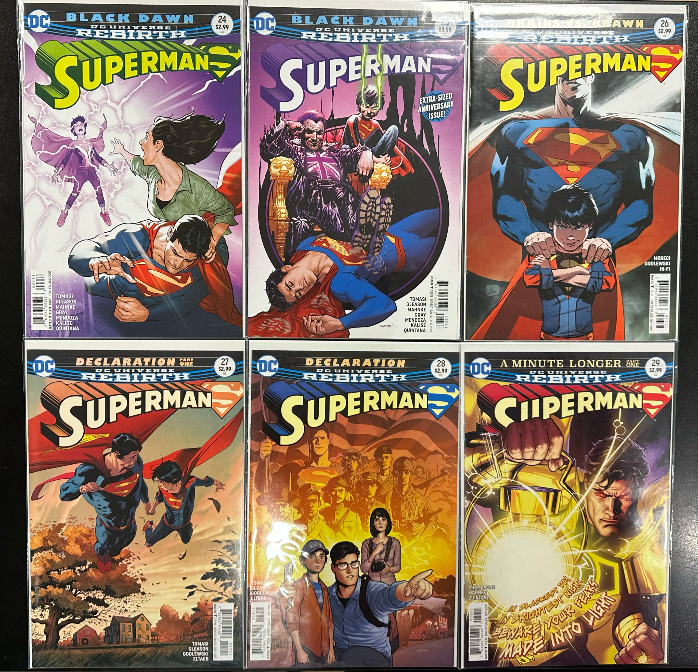 Comic Set - Superman (2016) #1-30 + Superman: Rebirth #1 + Annual