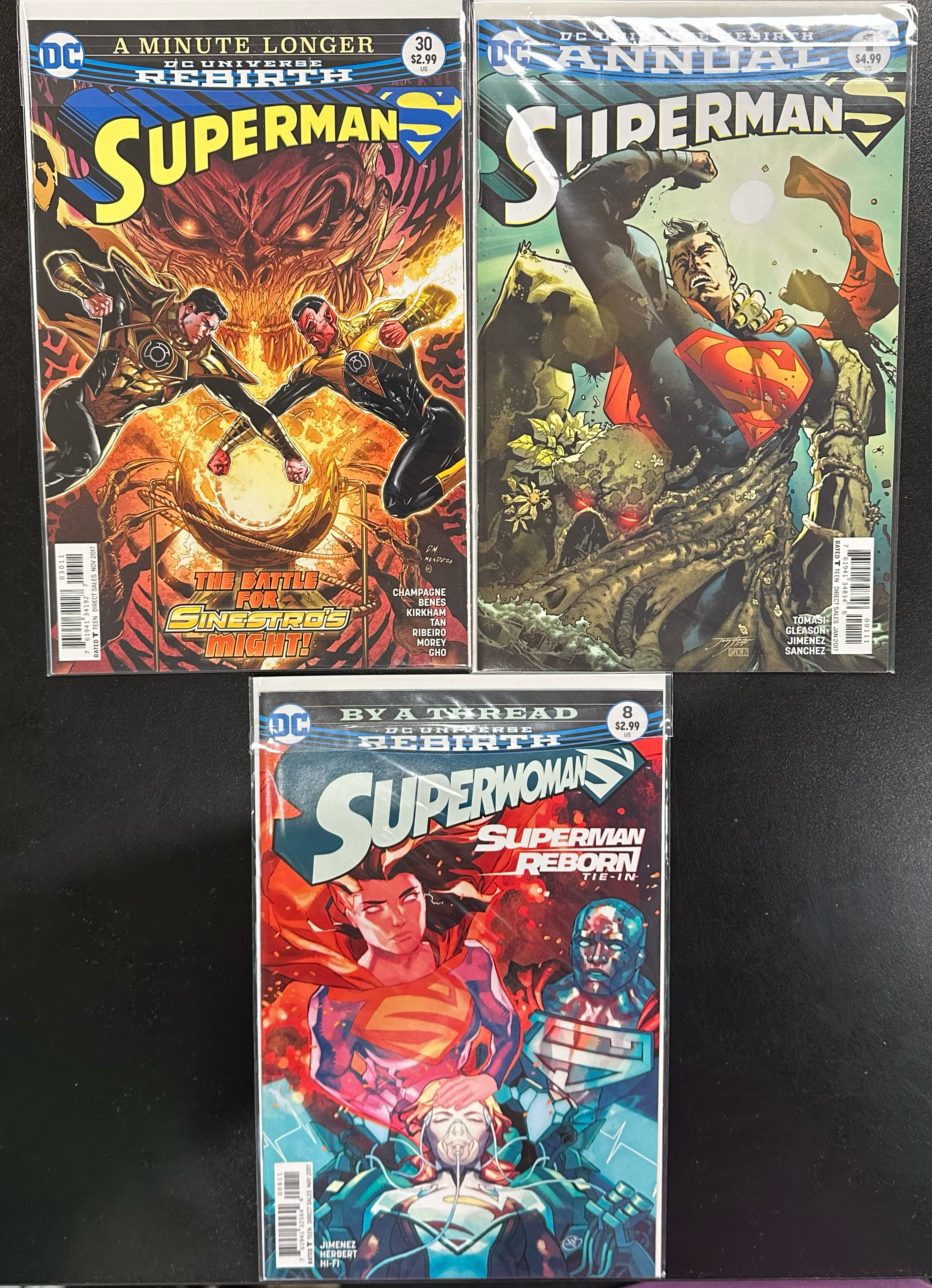 Comic Set - Superman (2016) #1-30 + Superman: Rebirth #1 + Annual