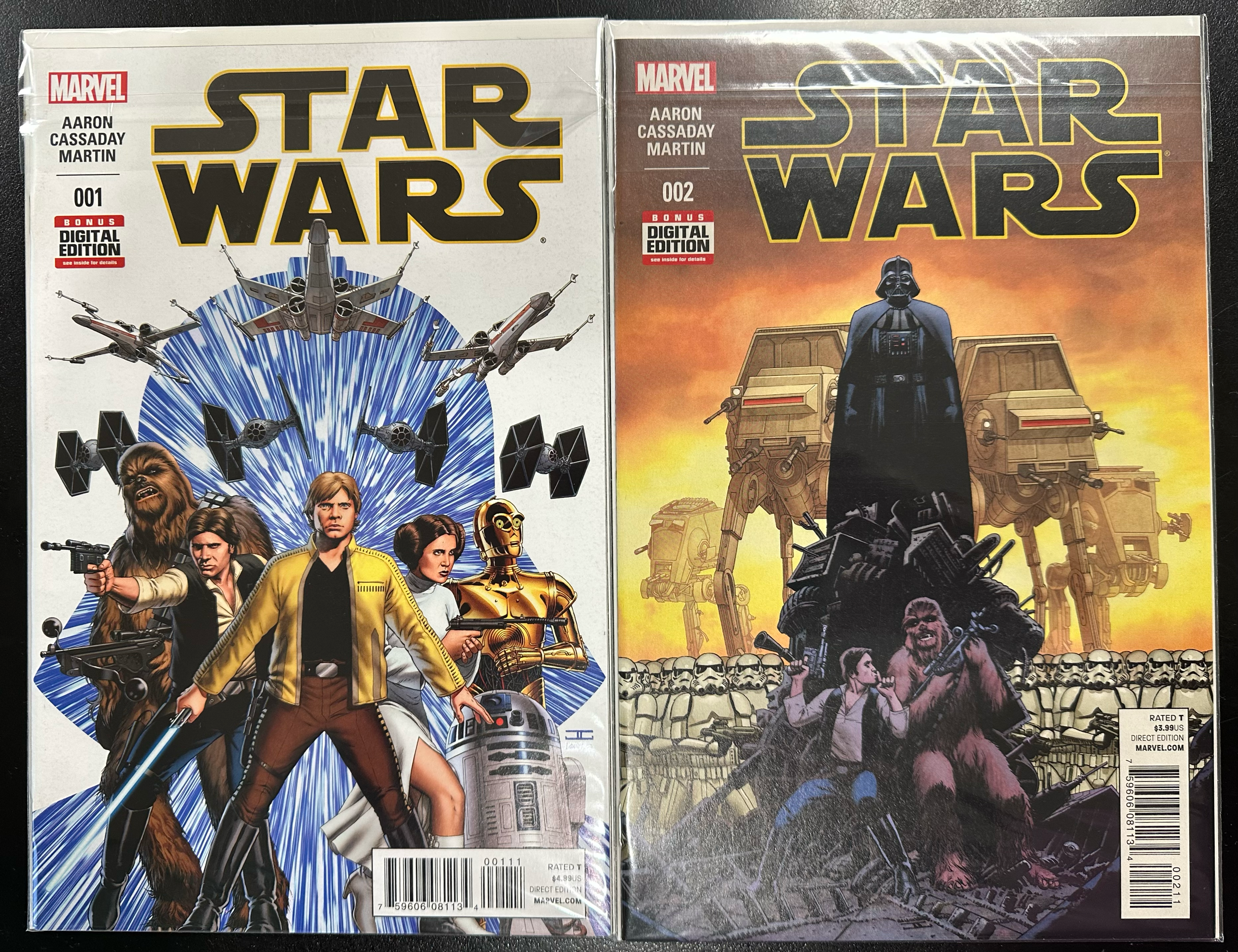 Comic Set - Star Wars (2015) #1-2