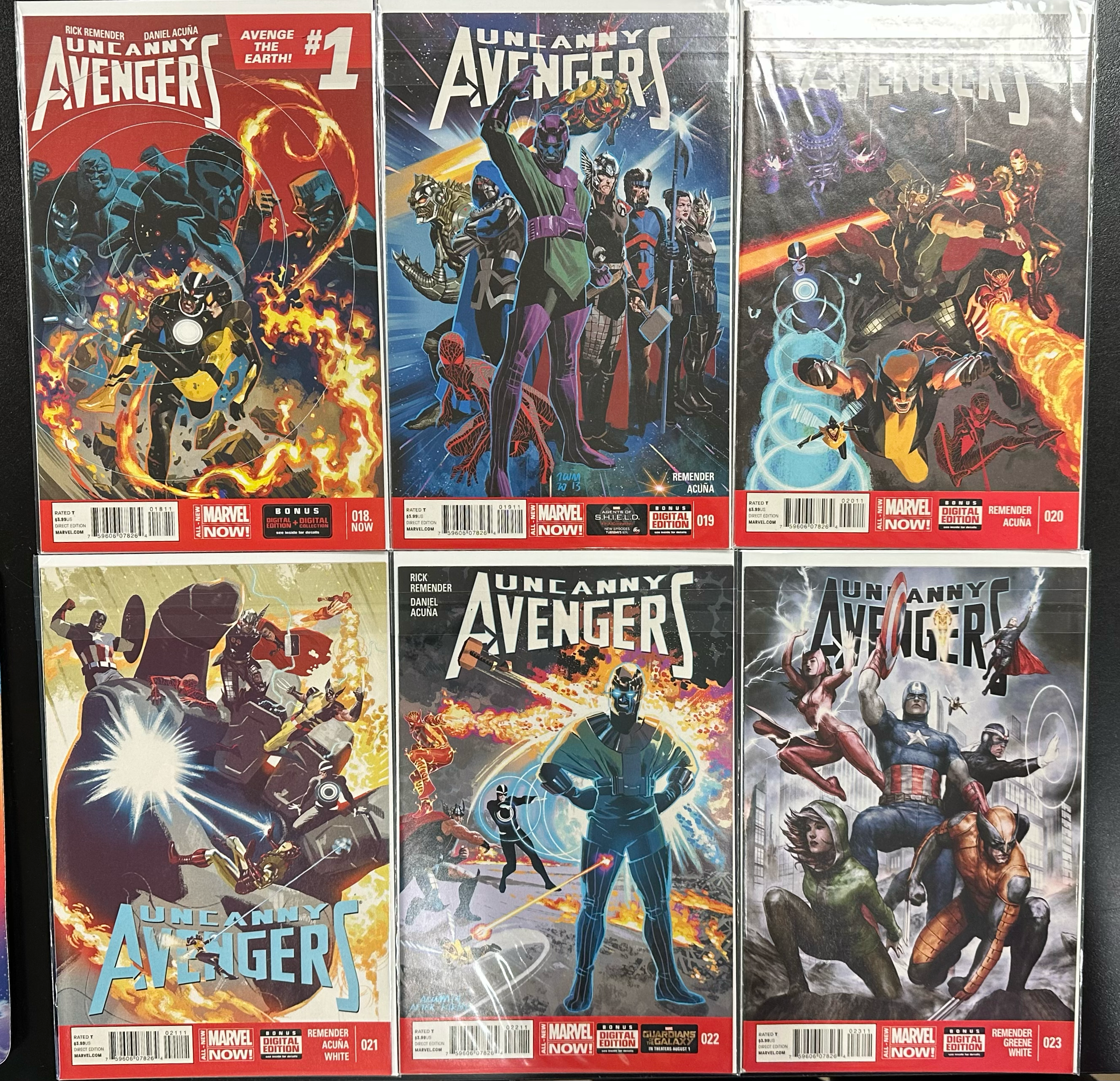 Comic Set - Uncanny Avengers (2012) #6-25 + Annual