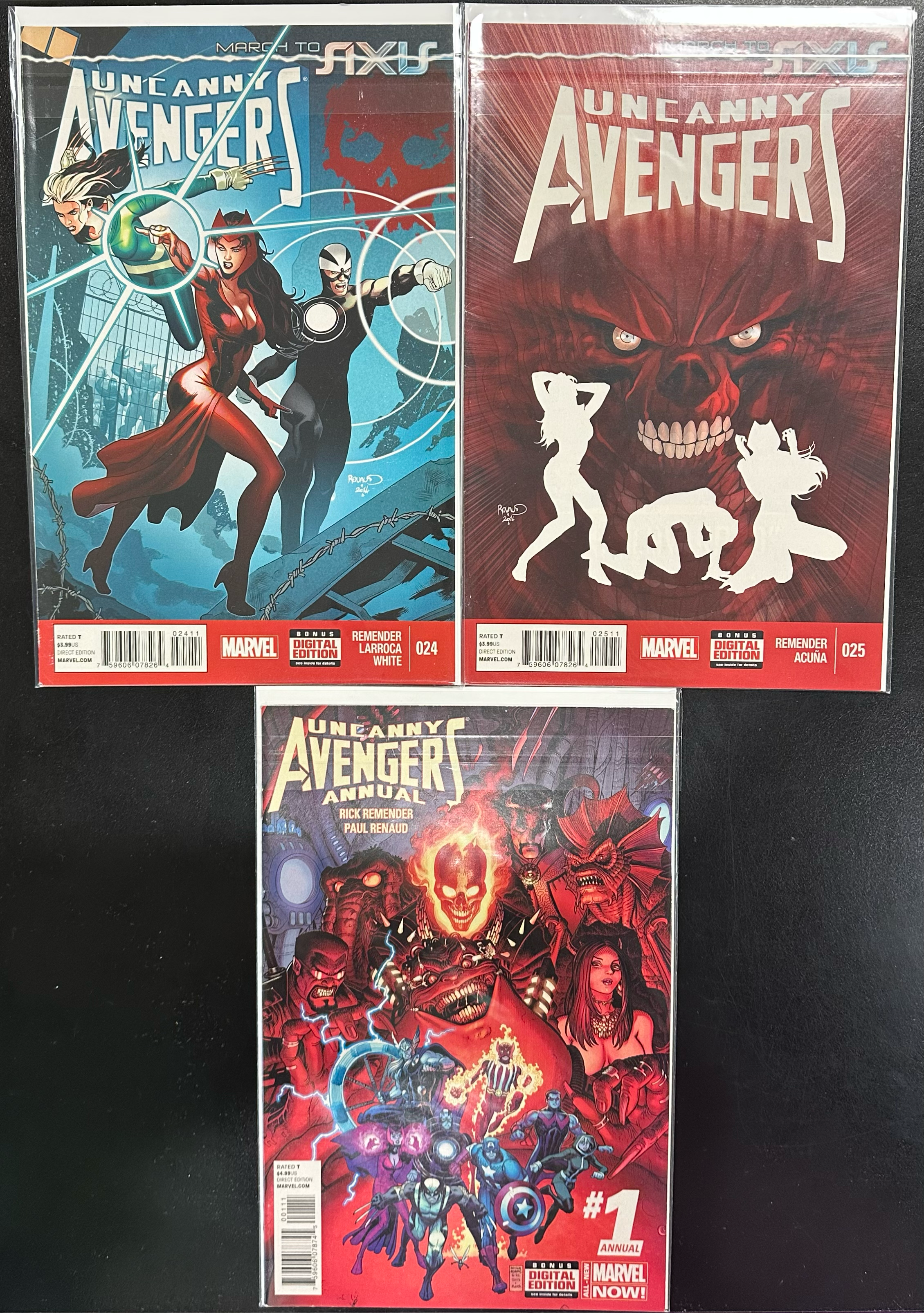 Comic Set - Uncanny Avengers (2012) #6-25 + Annual