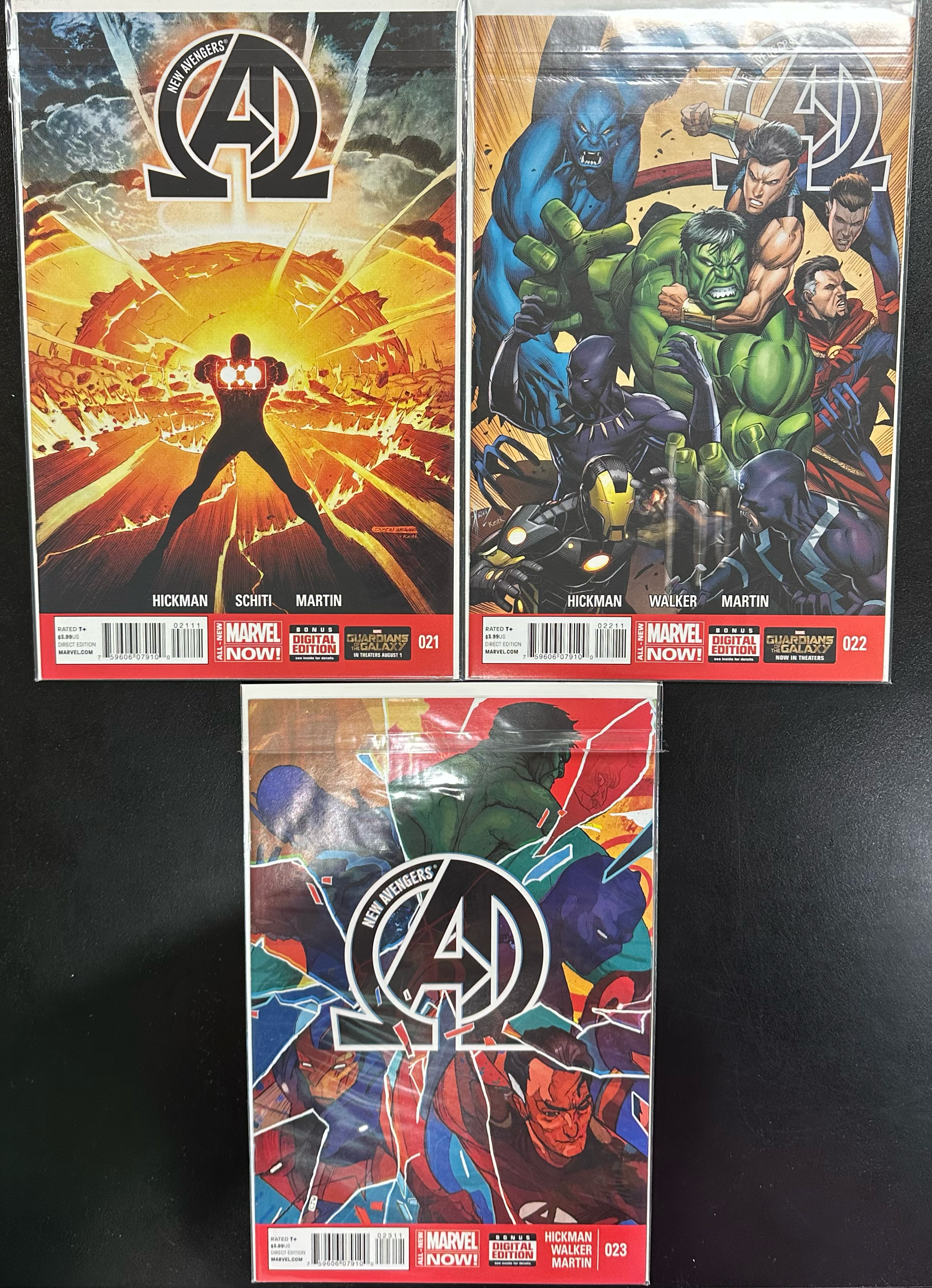 Comic Set - New Avengers (2013) #16-23 + Annual