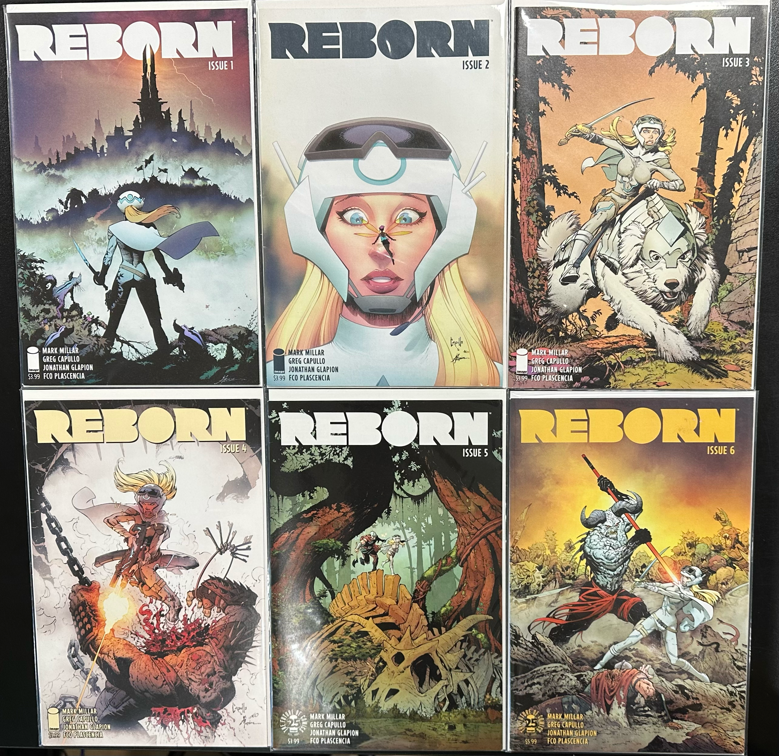Comic Set - Reborn (2016) (Complete Series)