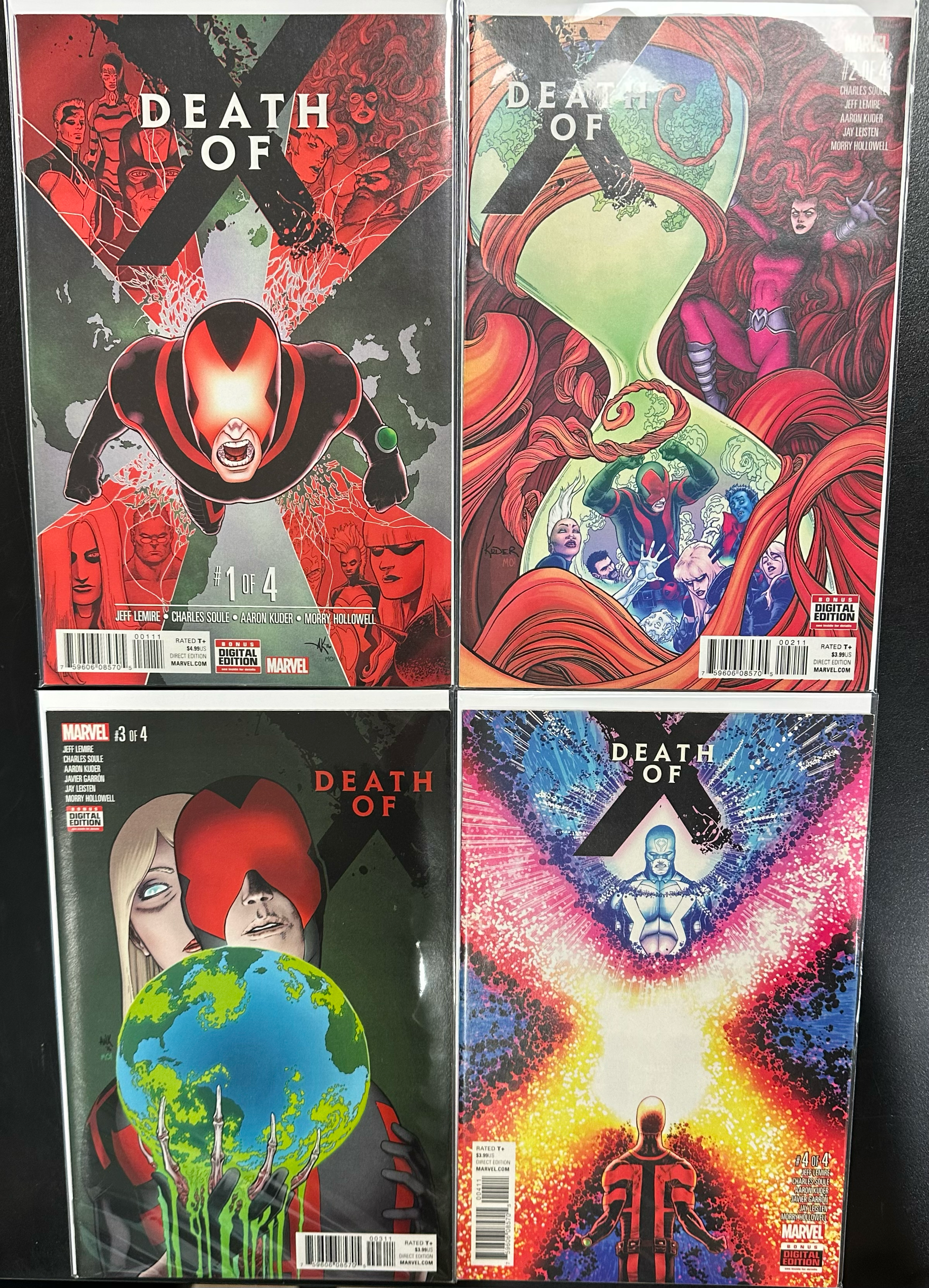 Comic Set - Death of X (Complete Series)