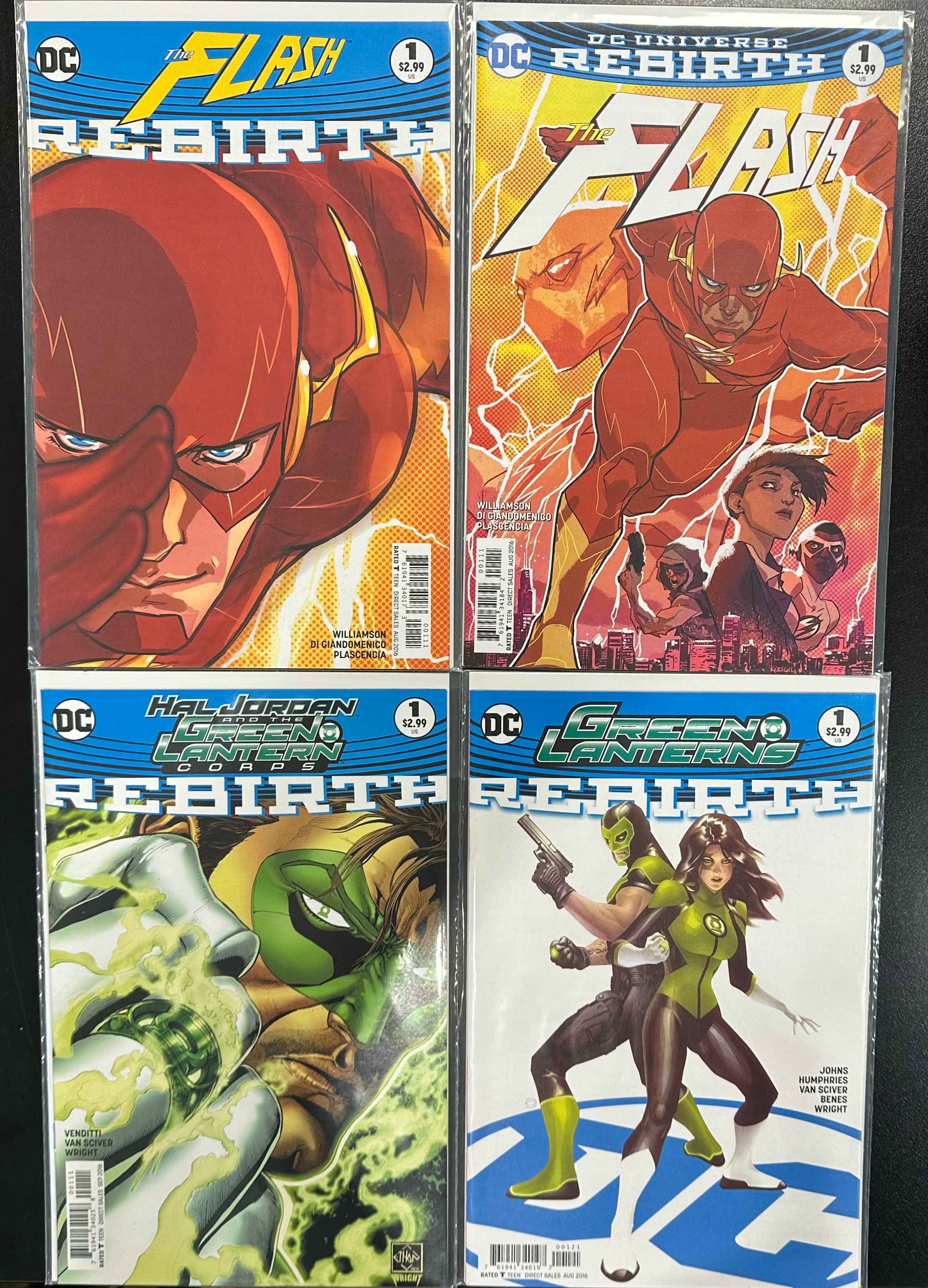 Comic Set - DC Rebirth #1's Bundle