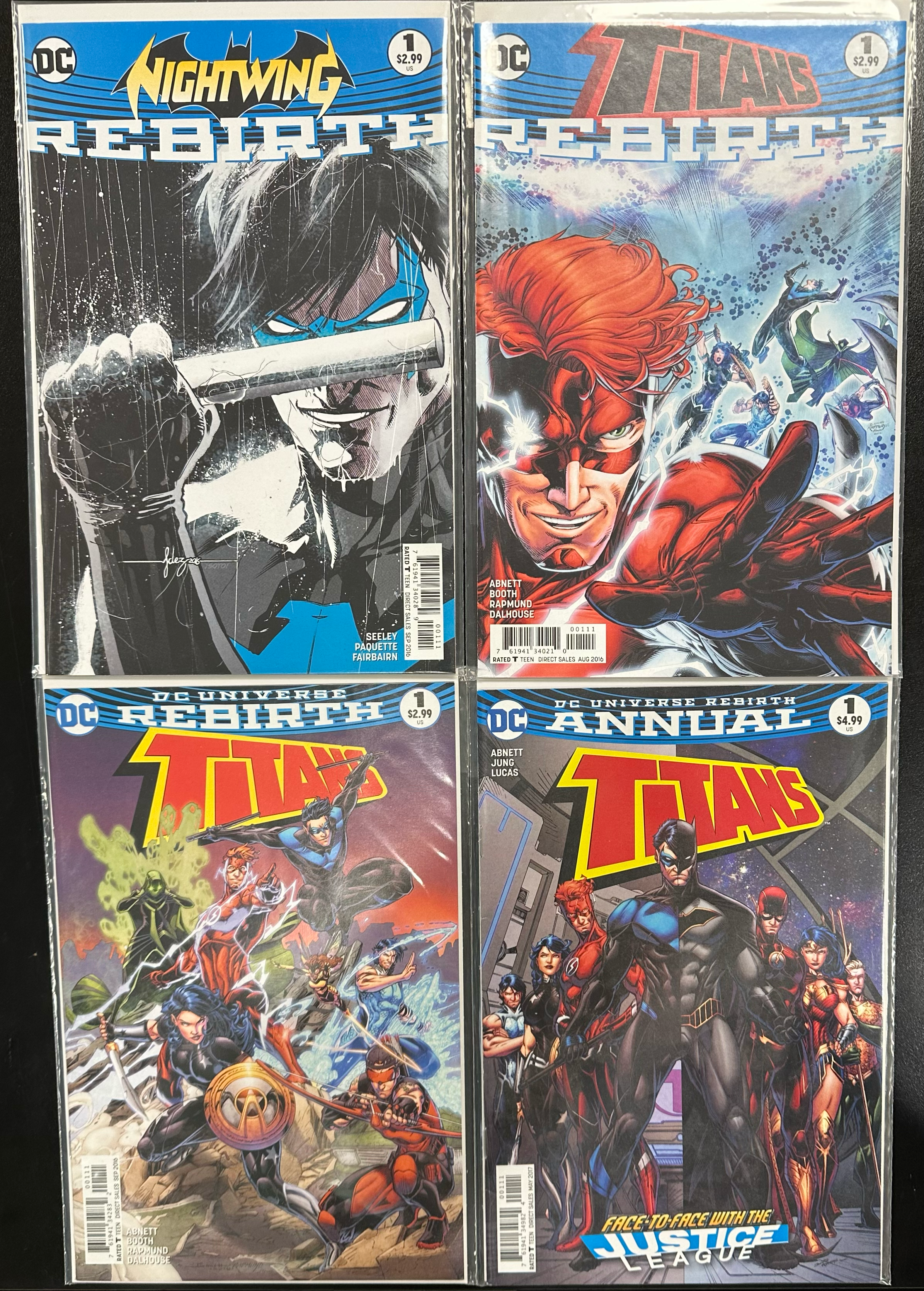 Comic Set - DC Rebirth #1's Bundle
