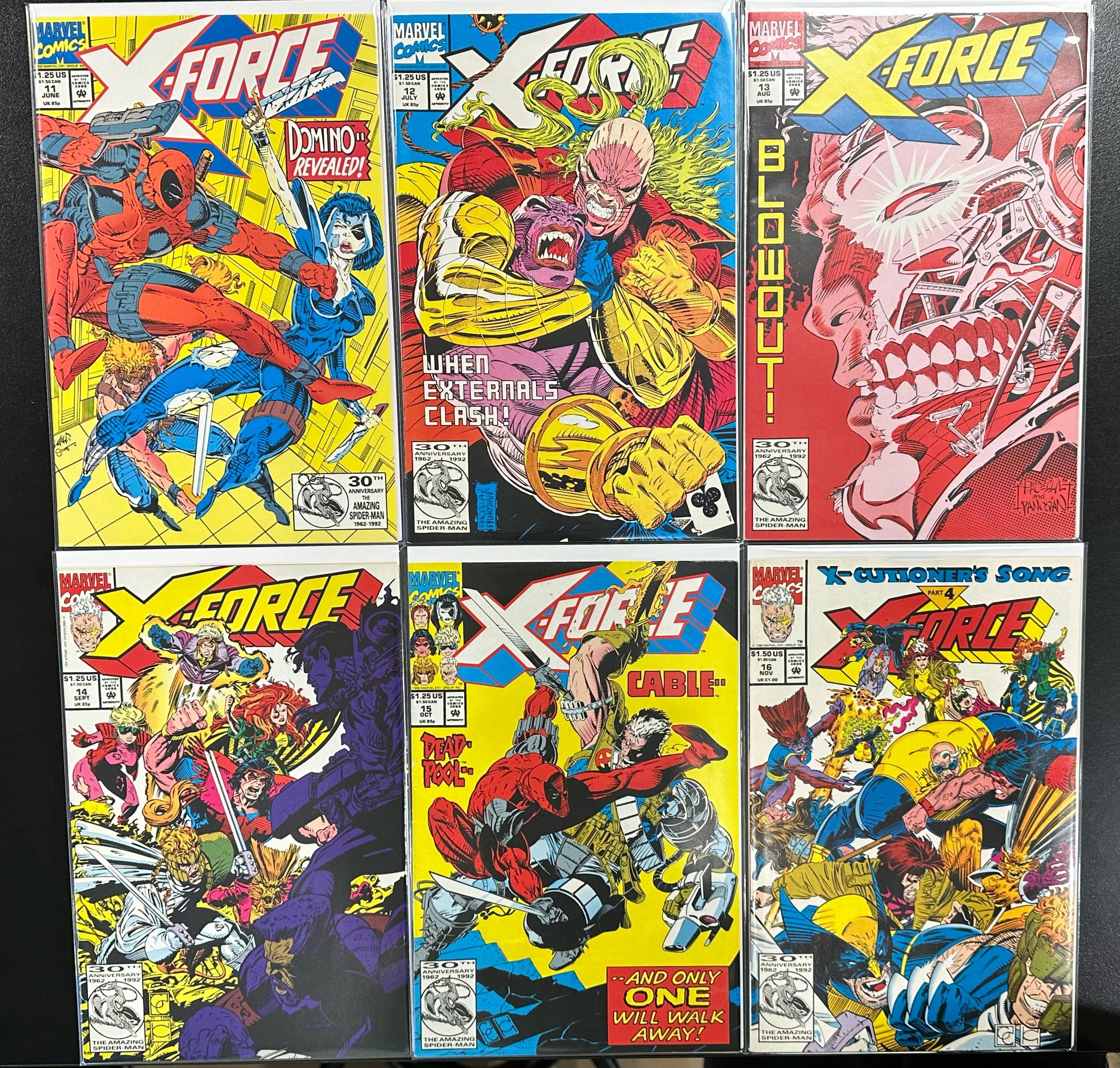 Comic Set - X-Force (1991) #1-79 + #-1 + New Mutants (1982) #100 + X-Force and Cable Annuals