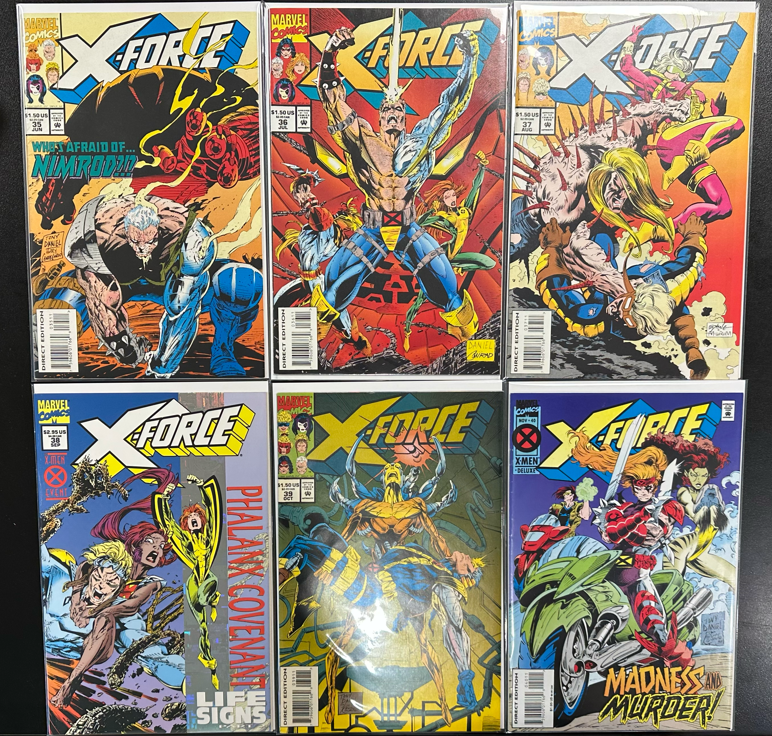 Comic Set - X-Force (1991) #1-79 + #-1 + New Mutants (1982) #100 + X-Force and Cable Annuals