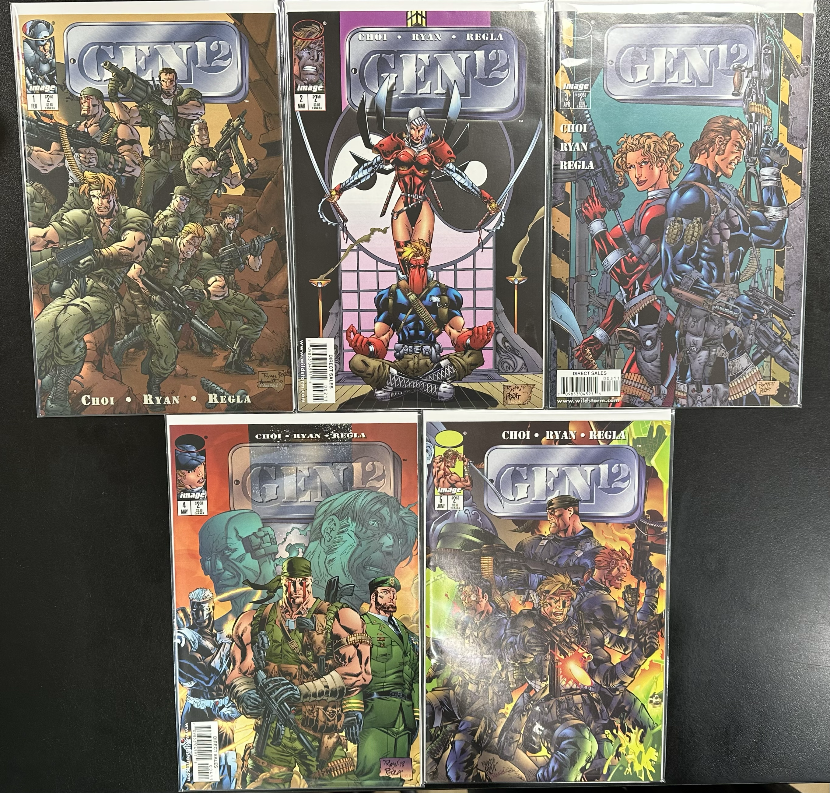 Comic Set - Gen 12 (1998) (Complete Series)