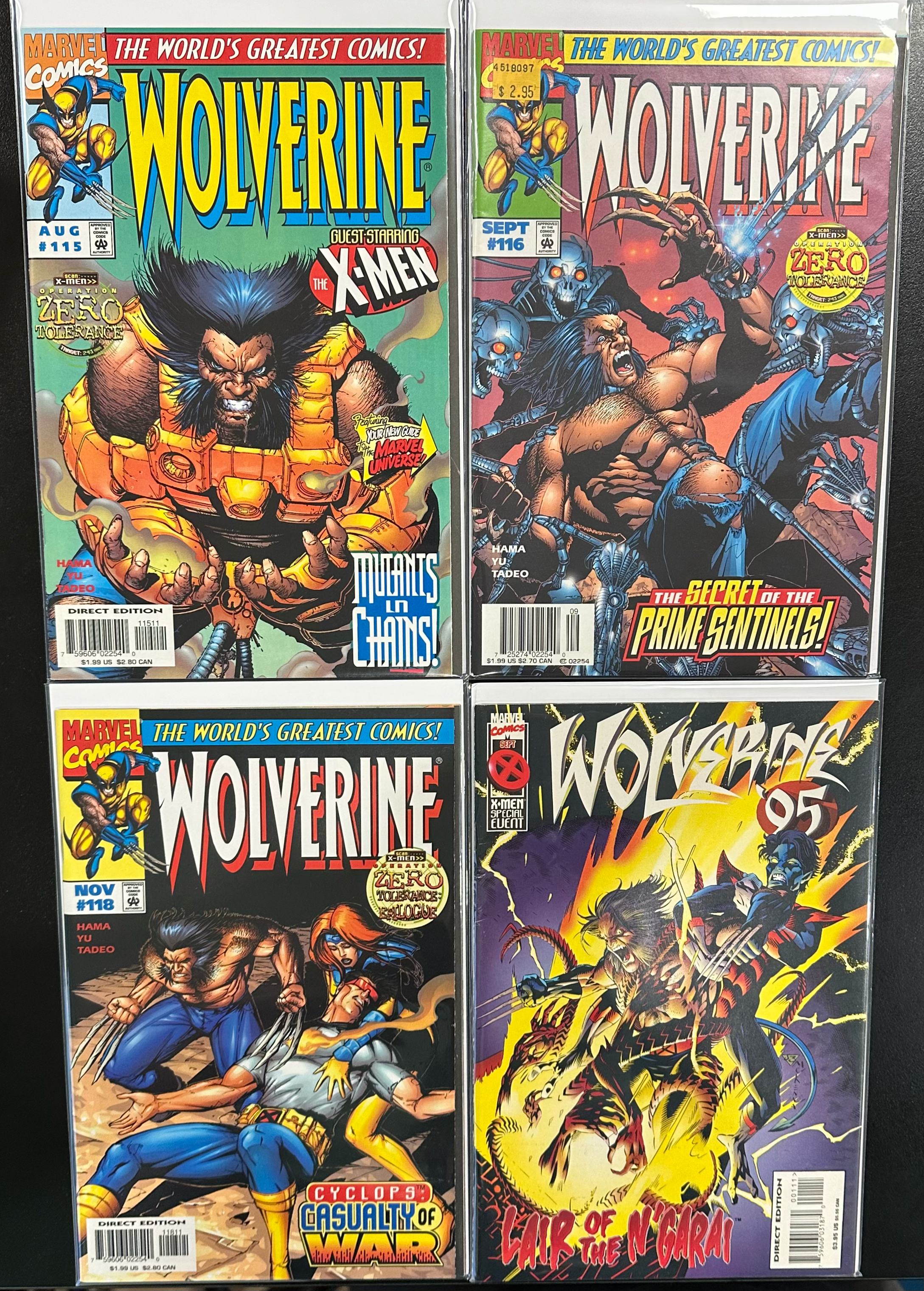 Comic Set - Wolverine (1988) Bundle