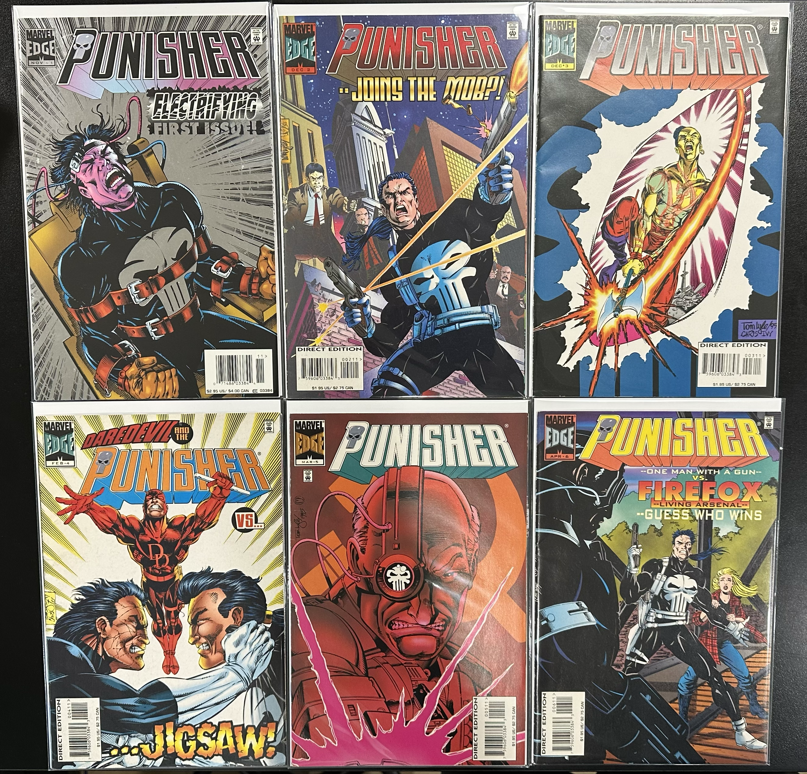 Comic Set - Punisher (1995) (Complete Series)