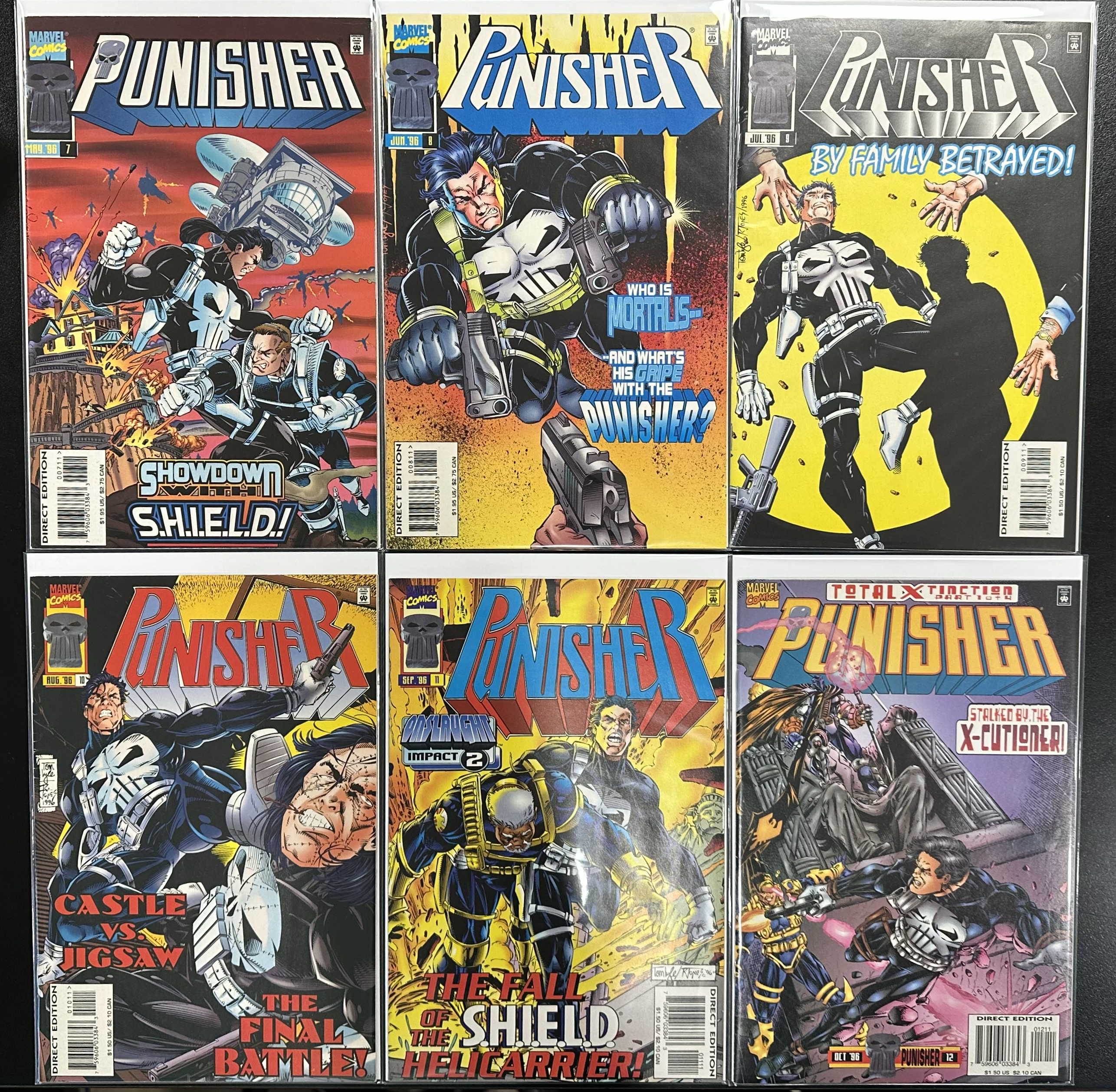 Comic Set - Punisher (1995) (Complete Series)