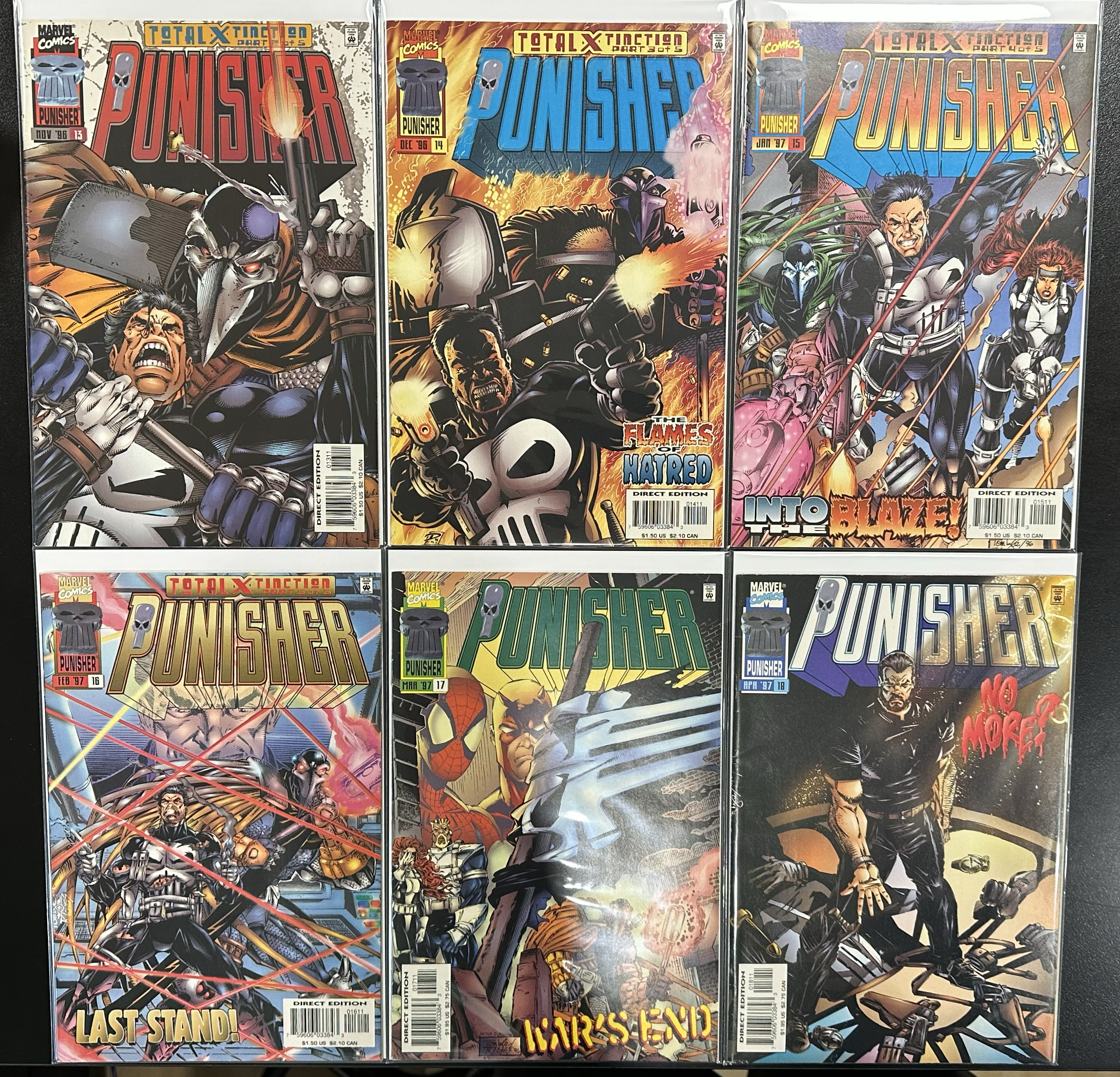 Comic Set - Punisher (1995) (Complete Series)
