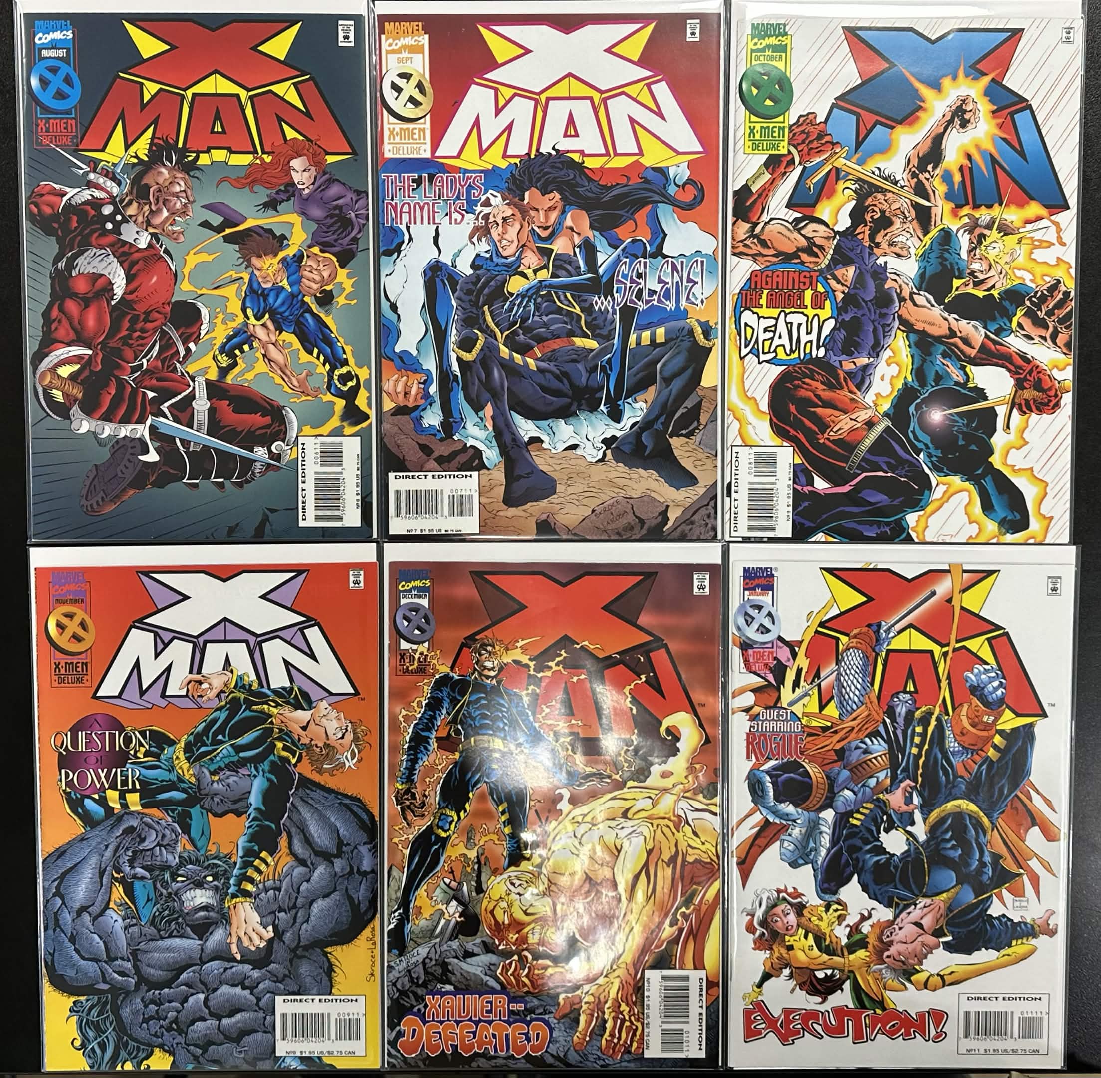 Comic Set - X-Man (1995) #1-19 + #-1