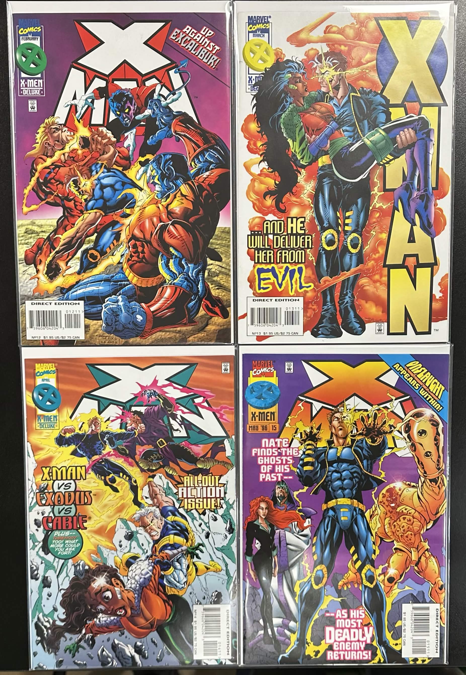 Comic Set - X-Man (1995) #1-19 + #-1