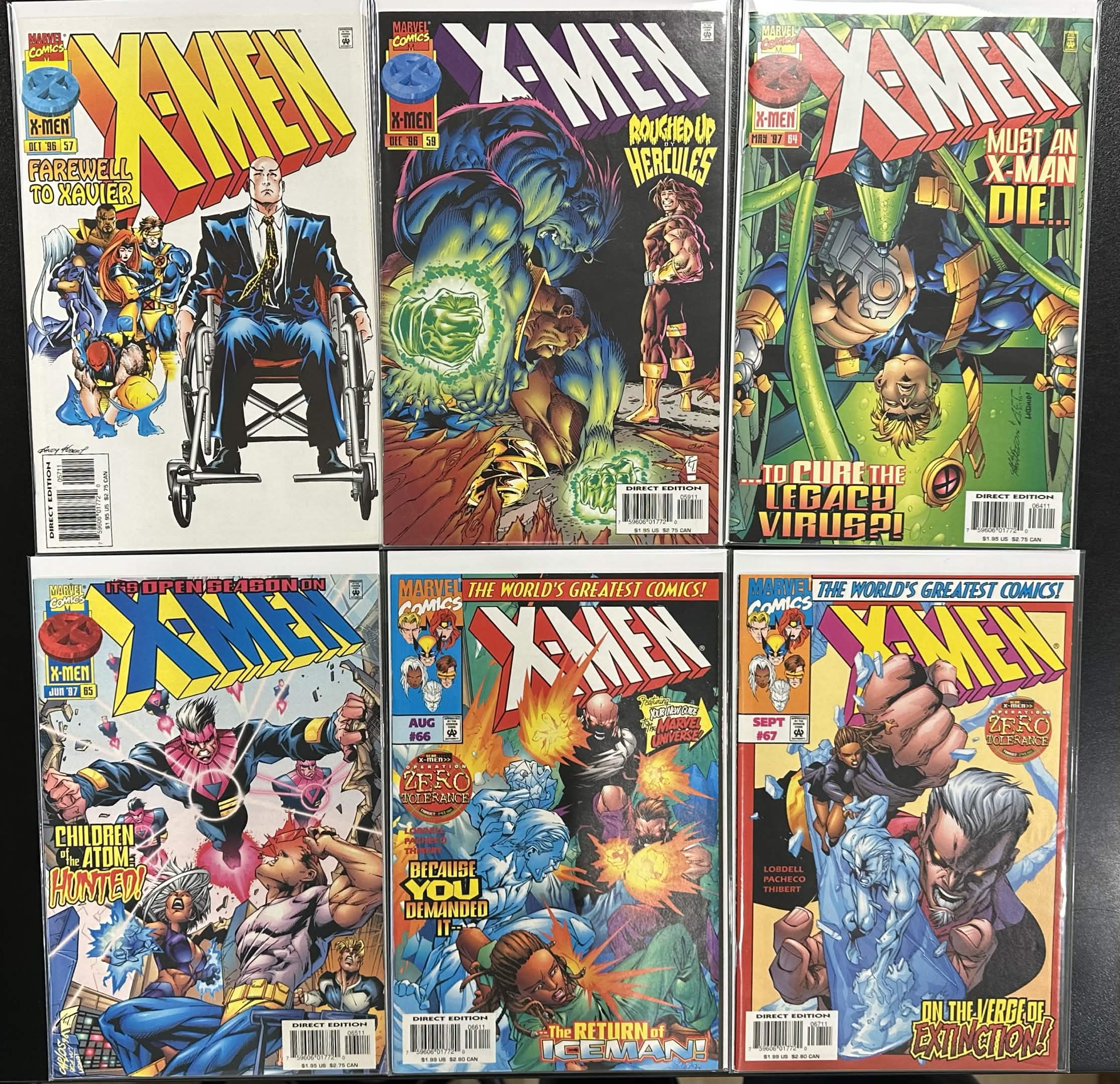Comic Set - X-Men (1991) Bundle