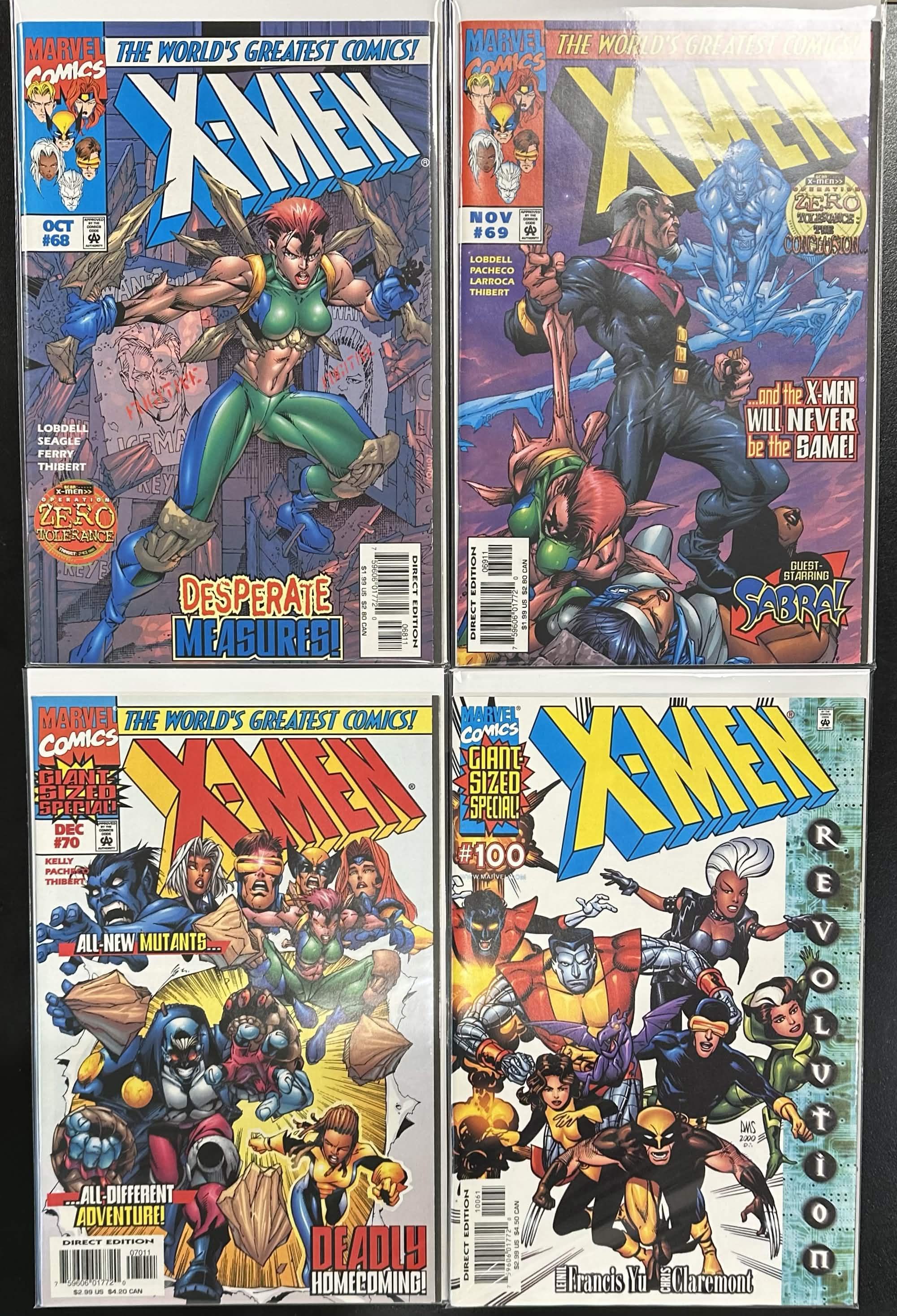 Comic Set - X-Men (1991) Bundle
