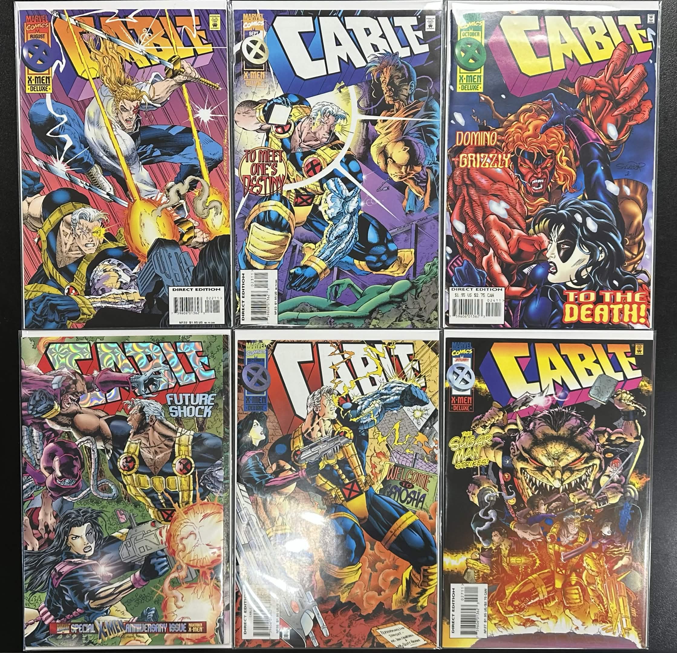 Comic Set - Cable: Blood & Metal (1992) (Complete Series) + Cable (1993) #1-58+ #-1