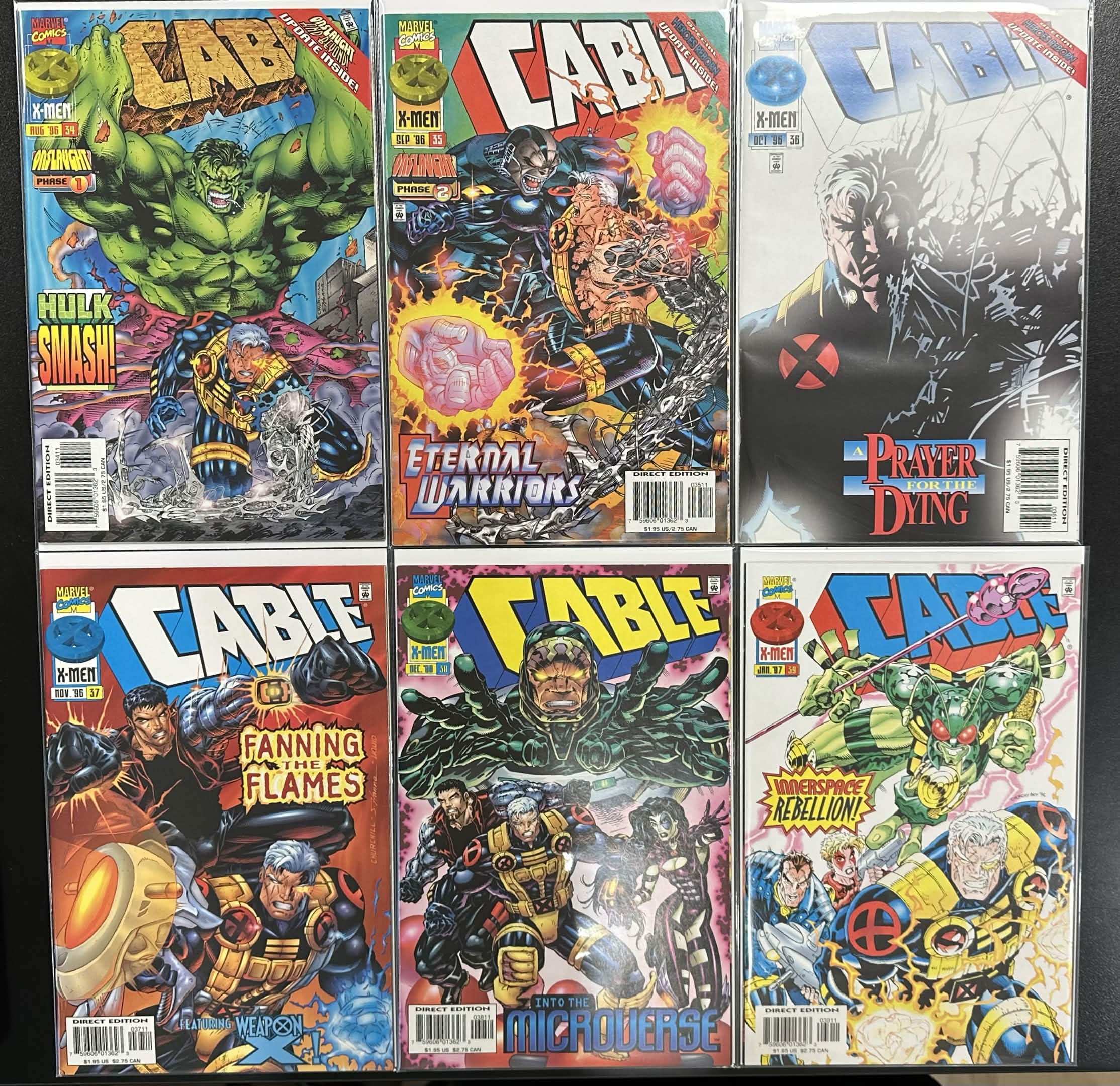 Comic Set - Cable: Blood & Metal (1992) (Complete Series) + Cable (1993) #1-58+ #-1