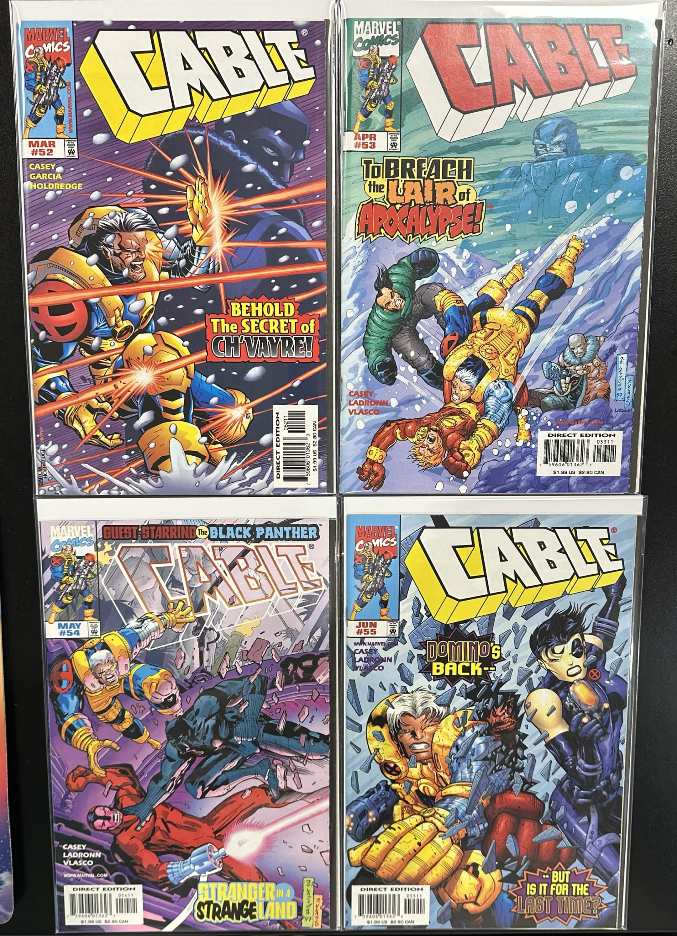 Comic Set - Cable: Blood & Metal (1992) (Complete Series) + Cable (1993) #1-58+ #-1