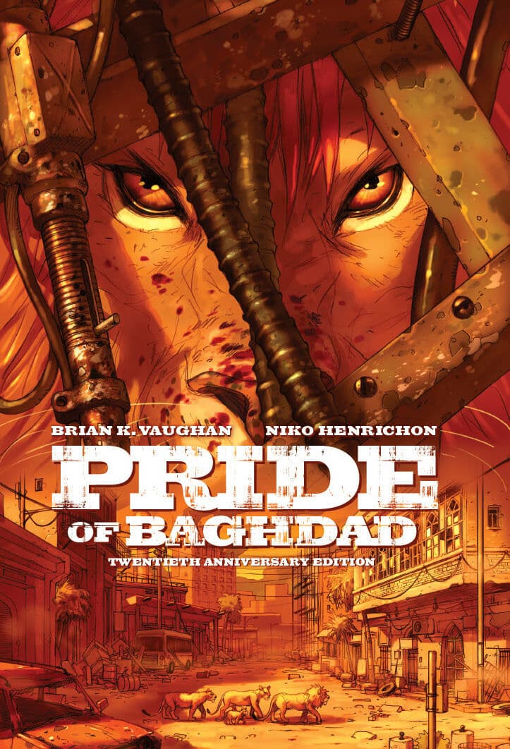 Pride Of Baghdad The 20th Anniversary Deluxe Edition Hardcover Direct Market Exclusive