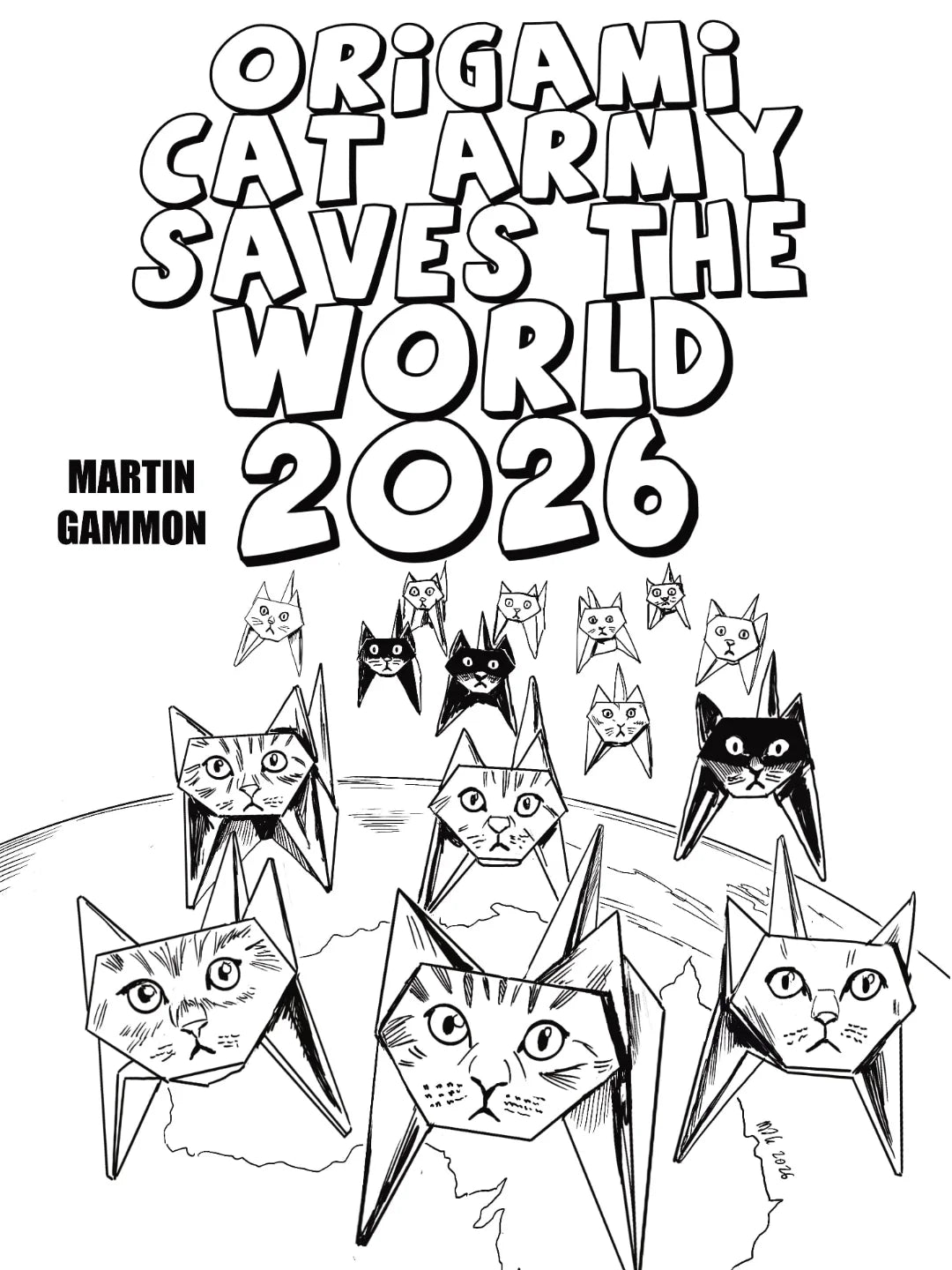 Origami Cat Army Saves The World 2026