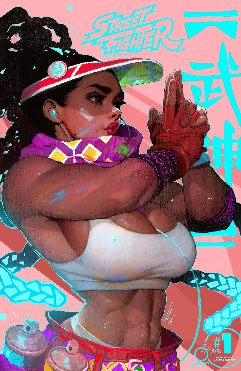 Street Fighter Masters Kimberly #1 Ickpot Secret Variant Cover