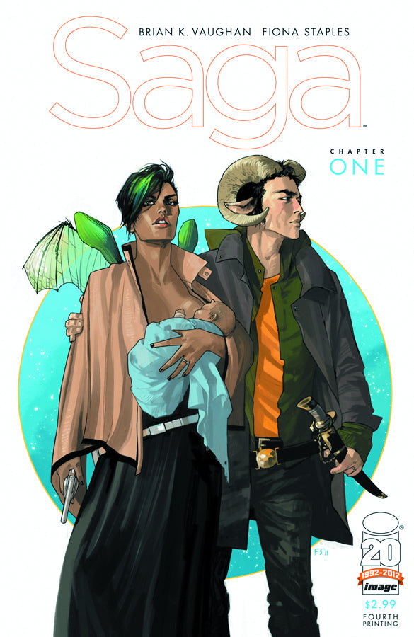 Saga #1 4th Printing